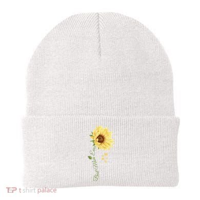 Best Mom Ever Sunflower Cute Mothers Day Beanie