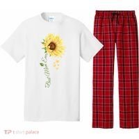 Best Mom Ever Sunflower Cute Mothers Day Pajama Set thumb 0