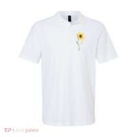 Best Mom Ever Sunflower Cute Mothers Day Polo thumb 0