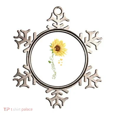 Best Mom Ever Sunflower Cute Mothers Day Ornament