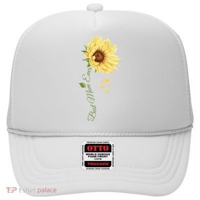 Best Mom Ever Sunflower Cute Mothers Day Hat