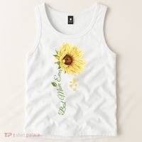 Best Mom Ever Sunflower Cute Mothers Day Tank Top thumb 2