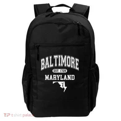 Baltimore Maryland Est. 1729 Varsity Backpack