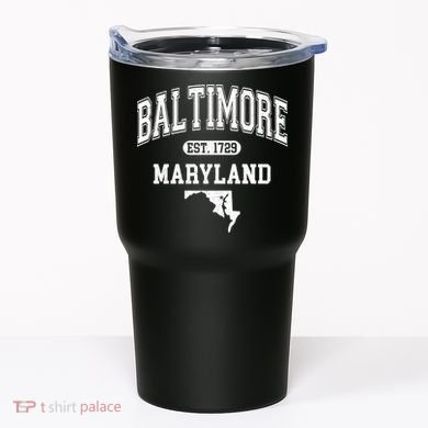 Baltimore Maryland Est. 1729 Varsity Tumbler