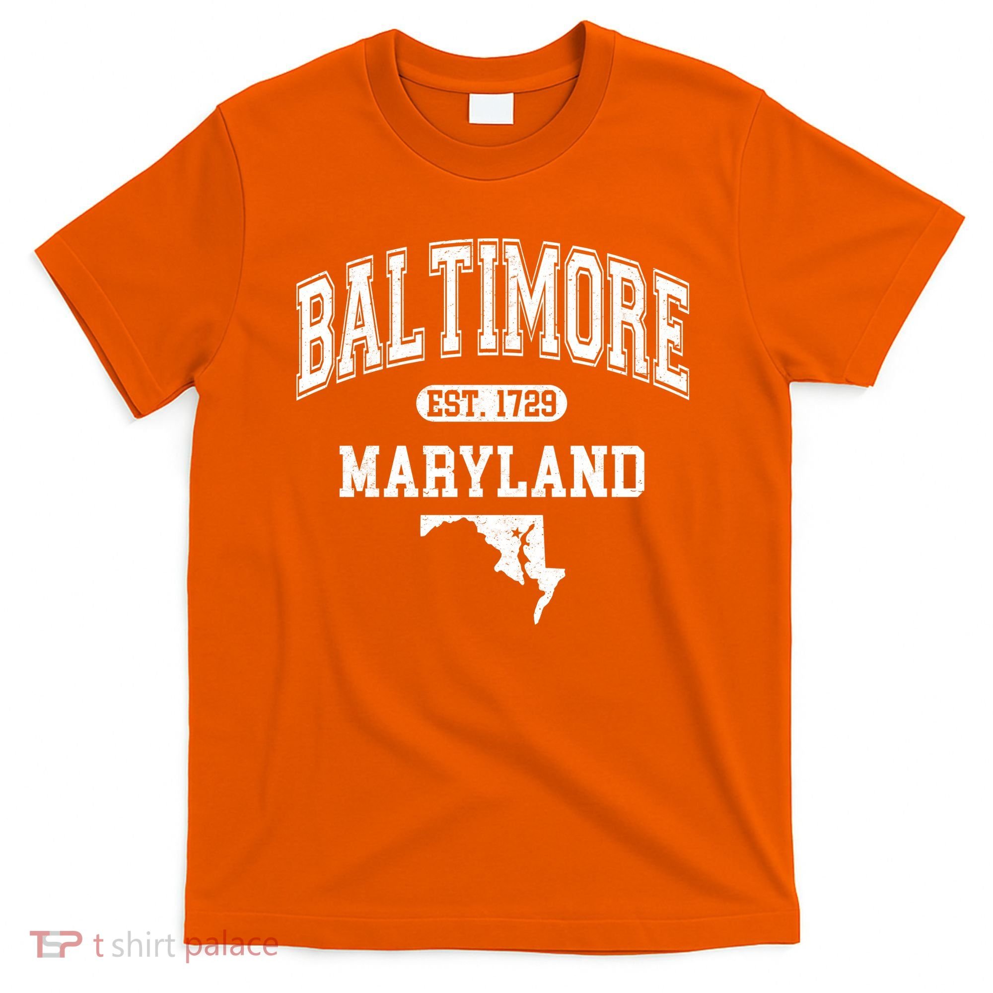 Baltimore Maryland Est. 1729 Varsity T-Shirt