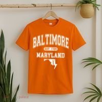 Baltimore Maryland Est. 1729 Varsity T-Shirt thumb 2