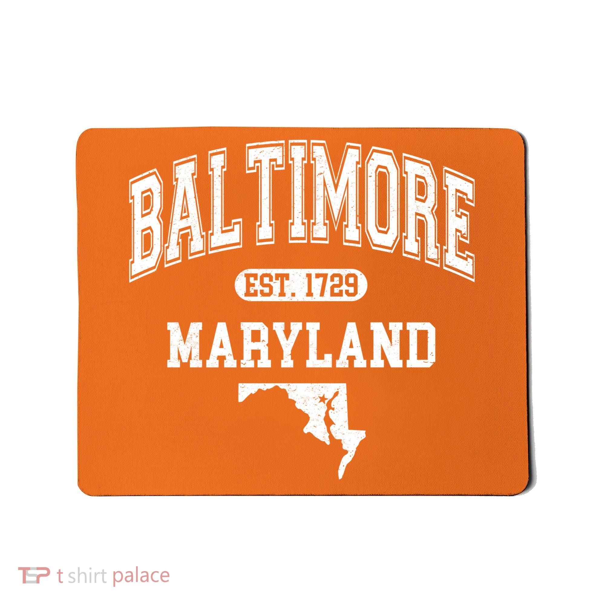 Baltimore Maryland Est. 1729 Varsity Mousepad