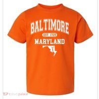 Baltimore Maryland Est. 1729 Varsity Toddler T-Shirt thumb 0
