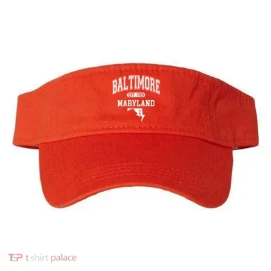 Baltimore Maryland Est. 1729 Varsity Visor