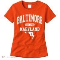 Baltimore Maryland Est. 1729 Varsity Women's T-Shirt thumb 0