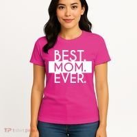 Best Mom Ever Cute Gift Women's T-Shirt thumb 4