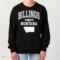 Billings Montana Est. 1882 Varsity Women's Sweatshirt thumb 0