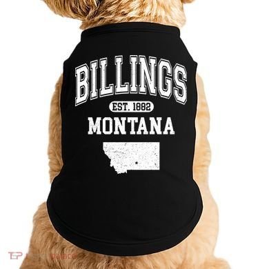 Billings Montana Est. 1882 Varsity Doggie Tank