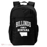Billings Montana Est. 1882 Varsity Backpack thumb 0