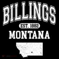 Billings Montana Est. 1882 Varsity Bucket Hat thumb 4