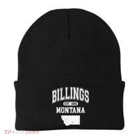 Billings Montana Est. 1882 Varsity Beanie thumb 0