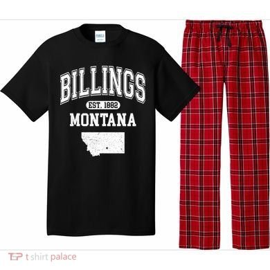 Billings Montana Est. 1882 Varsity Pajama Set