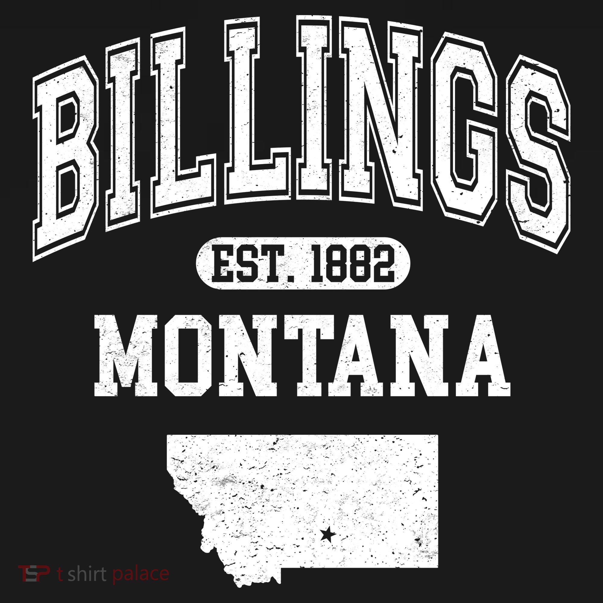 Billings Montana Est. 1882 Varsity Pajama Set