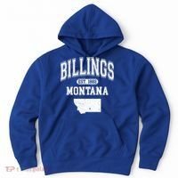 Billings Montana Est. 1882 Varsity Hoodie thumb 0