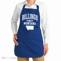 Billings Montana Est. 1882 Varsity Apron thumb 2