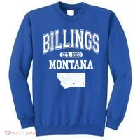 Billings Montana Est. 1882 Varsity Sweatshirt thumb 0