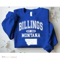 Billings Montana Est. 1882 Varsity Sweatshirt thumb 2