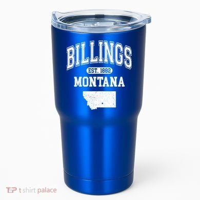 Billings Montana Est. 1882 Varsity Tumbler