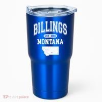 Billings Montana Est. 1882 Varsity Tumbler thumb 0