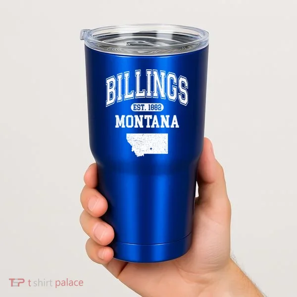 Billings Montana Est. 1882 Varsity Tumbler