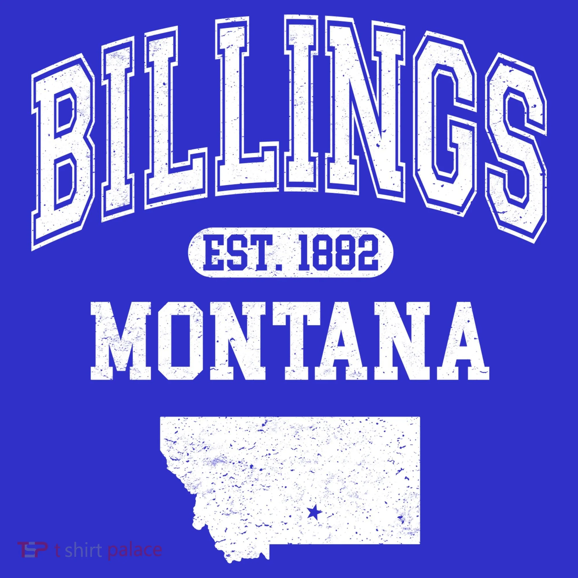 Billings Montana Est. 1882 Varsity Toddler Hoodie