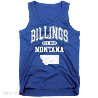 Billings Montana Est. 1882 Varsity Tank Top