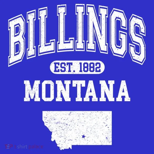 Billings Montana Est. 1882 Varsity Tank Top
