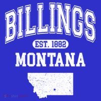Billings Montana Est. 1882 Varsity Women's T-Shirt thumb 6
