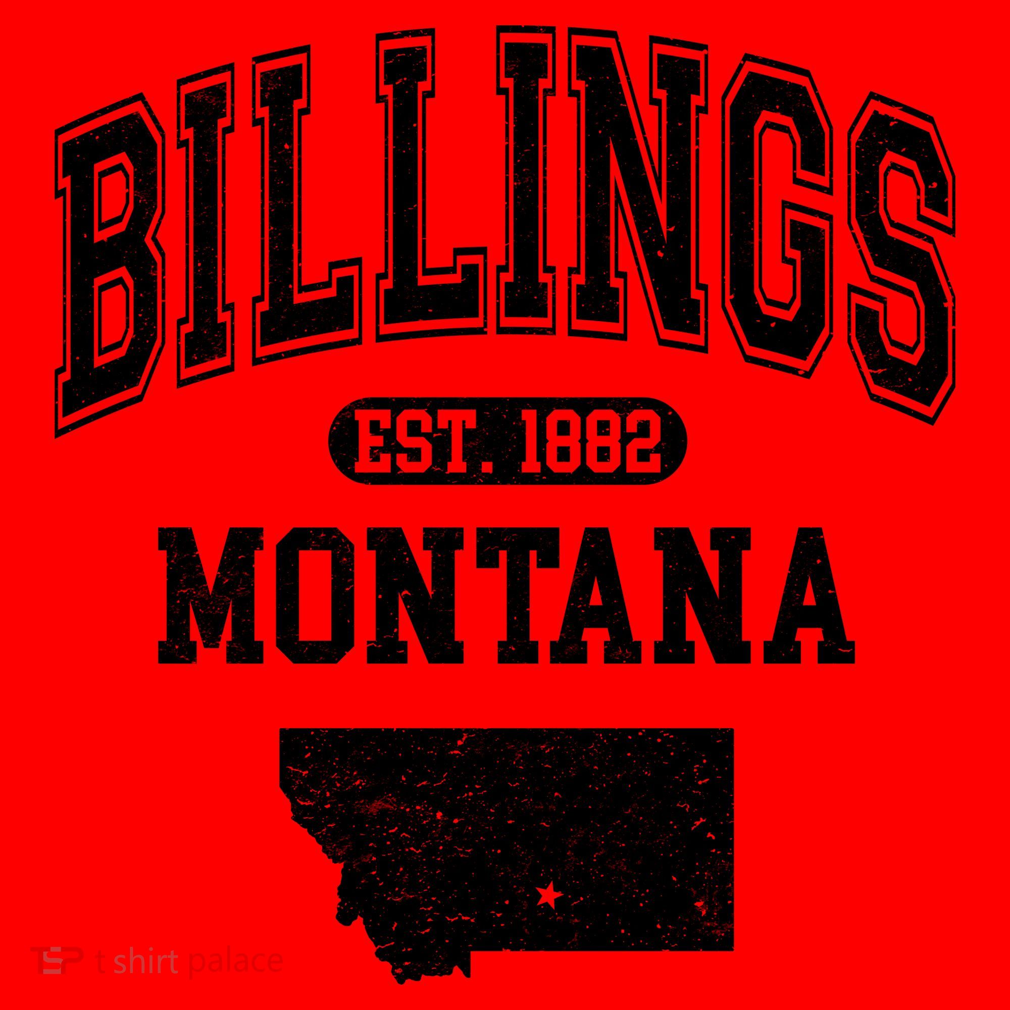 Billings Montana Est. 1882 Varsity Santa Hat