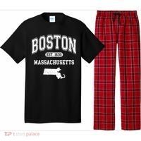 Boston Massachusetts Est. 1630 Varsity Pajama Set thumb 0