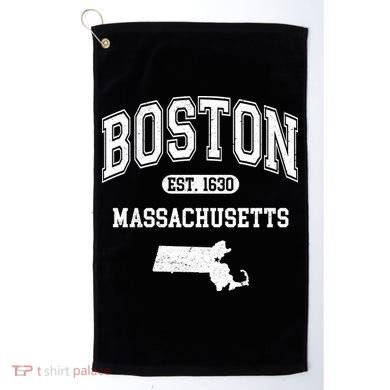 Boston Massachusetts Est. 1630 Varsity Golf Towel