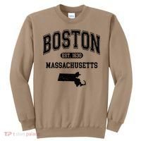 Boston Massachusetts Est. 1630 Varsity Sweatshirt thumb 0