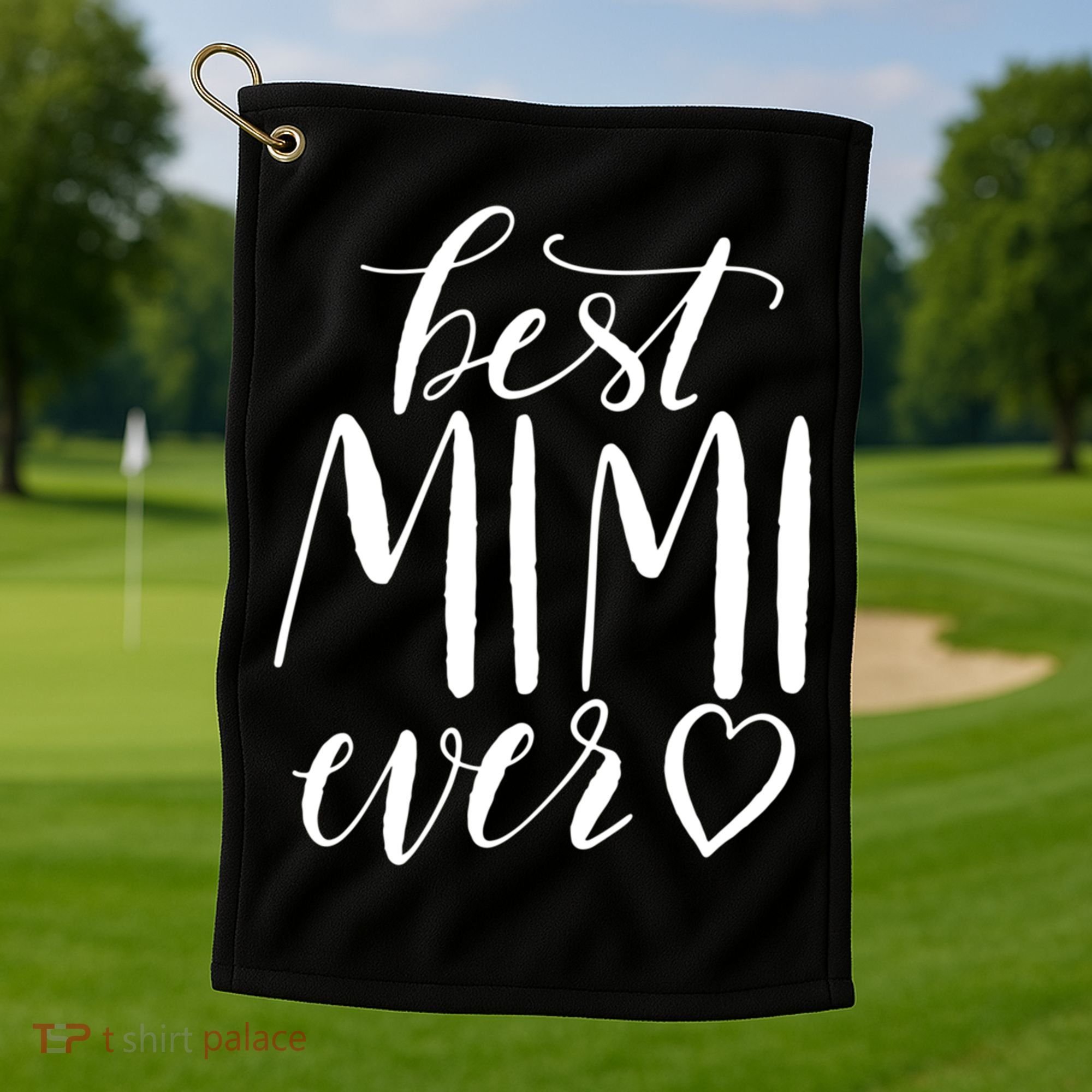 Best Mimi Ever Meaningful Gift Grandma Gift Golf Towel