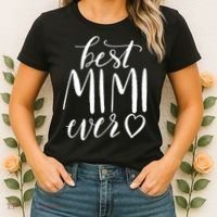 Best Mimi Ever Meaningful Gift Grandma Gift Women's T-Shirt thumb 2