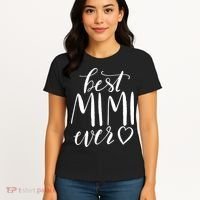 Best Mimi Ever Meaningful Gift Grandma Gift Women's T-Shirt thumb 4