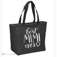 Best Mimi Ever Meaningful Gift Grandma Gift Tote Bag thumb 2