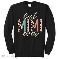 Best Mimi Ever Gifts Leopard Print Mothers Day Sweatshirt thumb 0