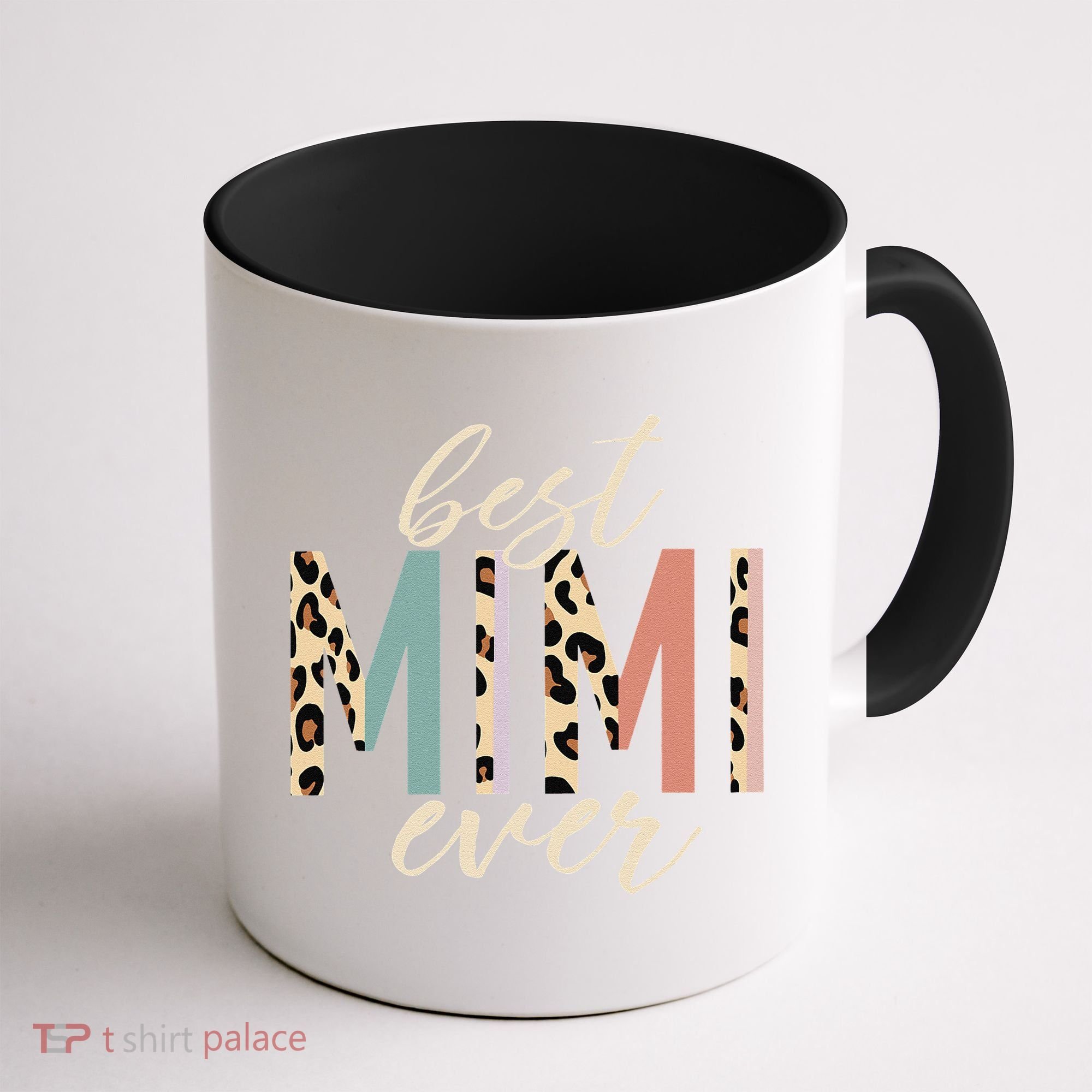 Best Mimi Ever Gifts Leopard Print Mothers Day Coffee Mug
