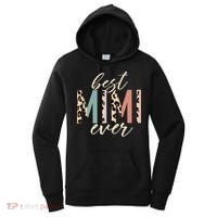 Best Mimi Ever Gifts Leopard Print Mothers Day Women's Hoodie thumb 0