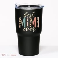Best Mimi Ever Gifts Leopard Print Mothers Day Tumbler thumb 0