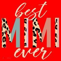 Best Mimi Ever Gifts Leopard Print Mothers Day Santa Hat thumb 1