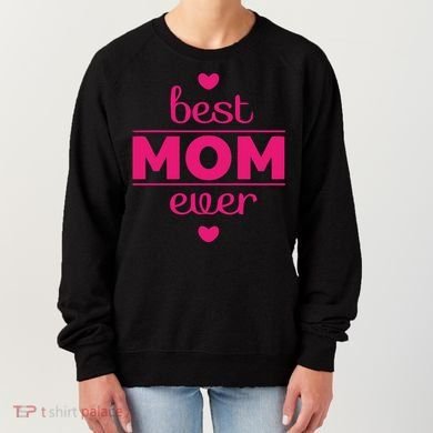 Best Mom Ever Heart Gift Women's Sweatshirt