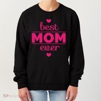 Best Mom Ever Heart Gift Women's Sweatshirt thumb 0