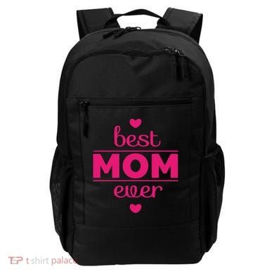 Best Mom Ever Heart Gift Backpack