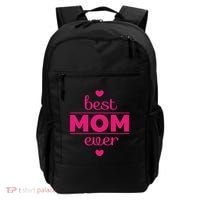 Best Mom Ever Heart Gift Backpack thumb 0